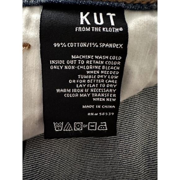 Kut From The Kloth-High Rise Rachael Fab Ab Mom Jean-Size 00-NWT - Picture 10 of 13
